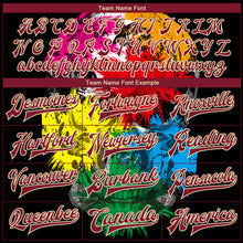 Load image into Gallery viewer, Custom Black Crimson-City Cream Skull Fashion 3D Bomber Full-Snap Varsity Letterman Jacket