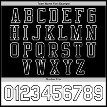 Load image into Gallery viewer, Custom Black White Bomber Full-Snap Varsity Letterman Two Tone Jacket