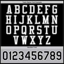 Charger l'image dans la galerie, Custom Black White-Gray Bomber Full-Snap Varsity Letterman Two Tone Jacket