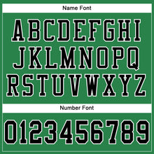Загрузить изображение в средство просмотра галереи, Custom Grass Green Black-White Mesh Authentic Football Jersey