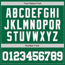 Load image into Gallery viewer, Custom Kelly Green White-Gray Authentic Baseball Jersey