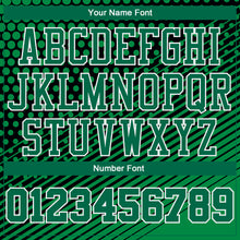 Загрузить изображение в средство просмотра галереи, Custom Kelly Green Kelly Green-Black Round Neck Sublimation Basketball Suit Jersey