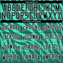 Загрузить изображение в средство просмотра галереи, Custom Kelly Green Black-White Round Neck Sublimation Basketball Suit Jersey