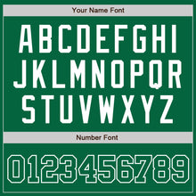 Load image into Gallery viewer, Custom Kelly Green Kelly Green-White Authentic Baseball Jersey