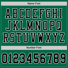 Загрузить изображение в средство просмотра галереи, Custom Grass Green Black-White Mesh Authentic Football Jersey