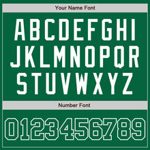 Laden Sie das Bild in den Galerie-Viewer, Custom Kelly Green Kelly Green-White Authentic Baseball Jersey