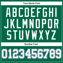 Load image into Gallery viewer, Custom Kelly Green White-Royal Authentic Throwback Basketball Jersey