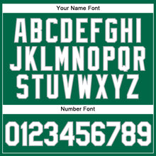 Загрузить изображение в средство просмотра галереи, Custom Kelly Green White Pinstripe Gray Authentic Baseball Jersey