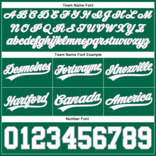 Charger l'image dans la galerie, Custom Kelly Green White-Gray Authentic Basketball Shorts