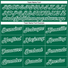 Загрузить изображение в средство просмотра галереи, Custom Kelly Green White Performance T-Shirt