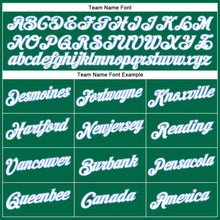 Загрузить изображение в средство просмотра галереи, Custom Kelly Green White-Light Blue Performance T-Shirt