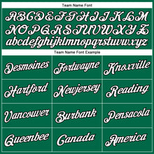 Загрузить изображение в средство просмотра галереи, Custom Kelly Green White-Black Performance T-Shirt