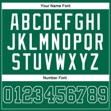 Загрузить изображение в средство просмотра галереи, Custom Kelly Green White Authentic Throwback Basketball Jersey