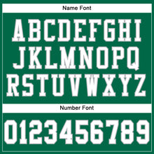 Load image into Gallery viewer, Custom Kelly Green White-Gray Mesh Authentic Football Jersey