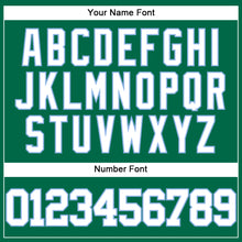 Загрузить изображение в средство просмотра галереи, Custom Kelly Green White-Light Blue Authentic Baseball Jersey