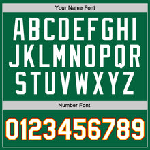 Load image into Gallery viewer, Custom Kelly Green Gold-Red Authentic Throwback Basketball Jersey