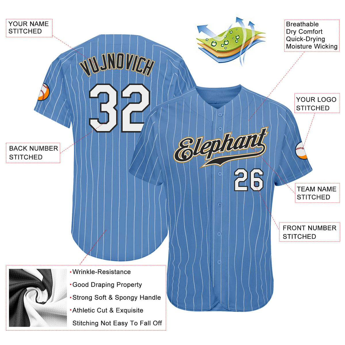 seattle mariners light blue jersey