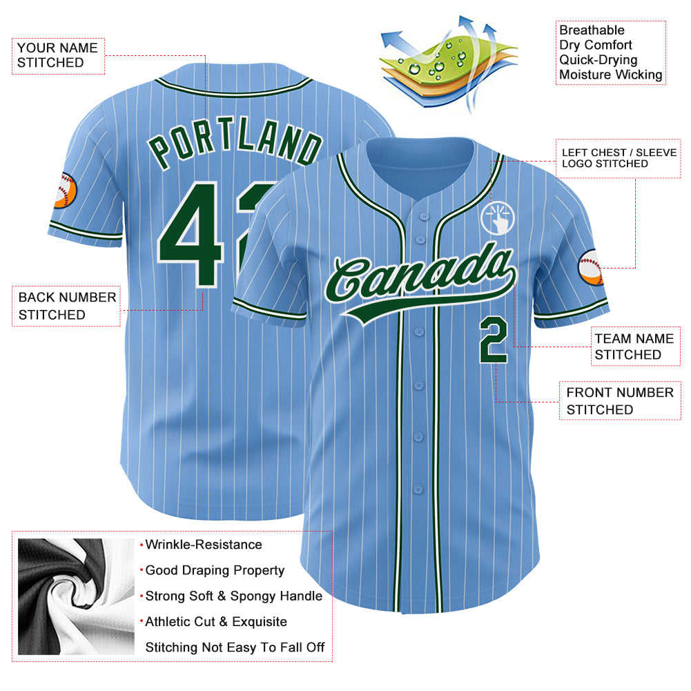 blue atlanta baseball jersey