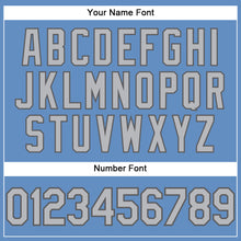 Загрузить изображение в средство просмотра галереи, Custom Light Blue Gray-Steel Gray Performance T-Shirt