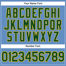 Загрузить изображение в средство просмотра галереи, Custom Light Blue Green-Yellow Performance T-Shirt