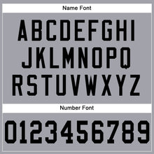 Загрузить изображение в средство просмотра галереи, Custom Light Gray Black Mesh Authentic Football Jersey