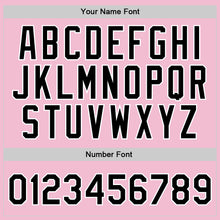 Загрузить изображение в средство просмотра галереи, Custom Light Pink Black-White Authentic Throwback Basketball Jersey