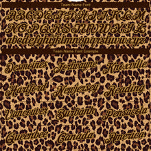 Загрузить изображение в средство просмотра галереи, Custom Brown Brown-Old Gold Leopard 3D Pattern Long Sleeve Performance T-Shirt