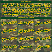 Загрузить изображение в средство просмотра галереи, Custom Camo Green-Gold Salute To Service Long Sleeve Performance T-Shirt