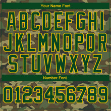 Загрузить изображение в средство просмотра галереи, Custom Camo Green-Gold Salute To Service Long Sleeve Performance T-Shirt