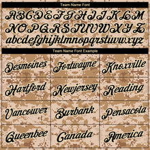 Laden Sie das Bild in den Galerie-Viewer, Custom Camo Black-Cream Salute To Service Long Sleeve Performance T-Shirt