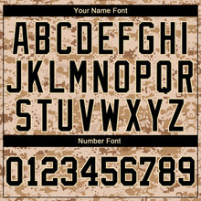 Laden Sie das Bild in den Galerie-Viewer, Custom Camo Black-Cream Salute To Service Long Sleeve Performance T-Shirt