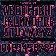 Загрузить изображение в средство просмотра галереи, Custom Black Black-Pink Flamingo 3D Pattern Long Sleeve Performance T-Shirt