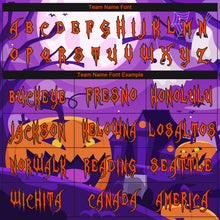 Загрузить изображение в средство просмотра галереи, Custom 3D Pattern Halloween Pumpkins Horror Night Long Sleeve Performance T-Shirt