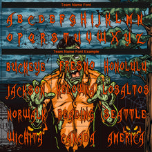 Загрузить изображение в средство просмотра галереи, Custom 3D Pattern Halloween Trick Treat Horror Night Long Sleeve Performance T-Shirt