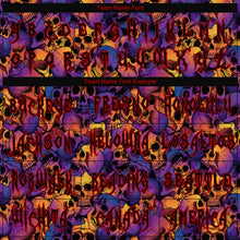 Загрузить изображение в средство просмотра галереи, Custom 3D Pattern Halloween Skulls Long Sleeve Performance T-Shirt