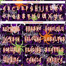 Загрузить изображение в средство просмотра галереи, Custom 3D Pattern Happy Halloween Spiders Long Sleeve Performance T-Shirt