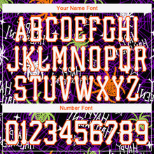 Загрузить изображение в средство просмотра галереи, Custom 3D Pattern Happy Halloween Spiders Long Sleeve Performance T-Shirt