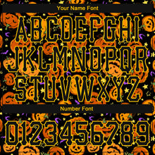 Laden Sie das Bild in den Galerie-Viewer, Custom 3D Pattern Halloween Pumpkins Bats Stars Long Sleeve Performance T-Shirt