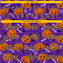 Загрузить изображение в средство просмотра галереи, Custom 3D Pattern Halloween Pumpkins Long Sleeve Performance T-Shirt