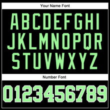 Load image into Gallery viewer, Custom Black Pea Green-White Long Sleeve Performance T-Shirt