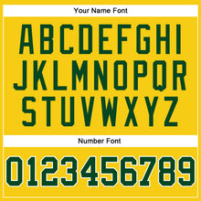 Charger l'image dans la galerie, Custom Gold Green-White Long Sleeve Performance T-Shirt