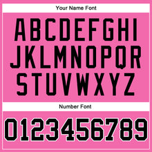 Laden Sie das Bild in den Galerie-Viewer, Custom Pink Black-White Long Sleeve Performance T-Shirt