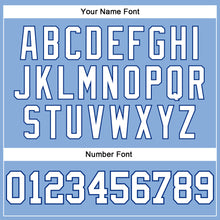 Charger l'image dans la galerie, Custom Light Blue White-Royal Long Sleeve Performance T-Shirt