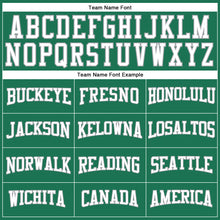 Charger l'image dans la galerie, Custom Kelly Green White-Gray Long Sleeve Performance Salute To Service T-Shirt