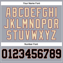 Load image into Gallery viewer, Custom Gray Black Crimson-Cream Long Sleeve Performance T-Shirt