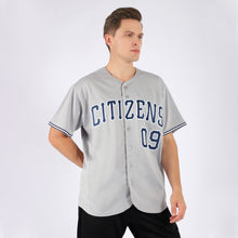 Загрузить изображение в средство просмотра галереи, Custom Gray Navy-White Authentic Baseball Jersey