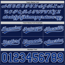 Загрузить изображение в средство просмотра галереи, Custom Navy Royal-White Authentic Throwback Basketball Shorts