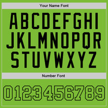 Загрузить изображение в средство просмотра галереи, Custom Neon Green Neon Green-Black Authentic Basketball Jersey