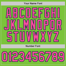 Charger l'image dans la galerie, Custom Neon Green Pink-Navy Performance T-Shirt