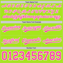 Charger l'image dans la galerie, Custom Neon Green Pink-White Authentic Throwback Basketball Shorts